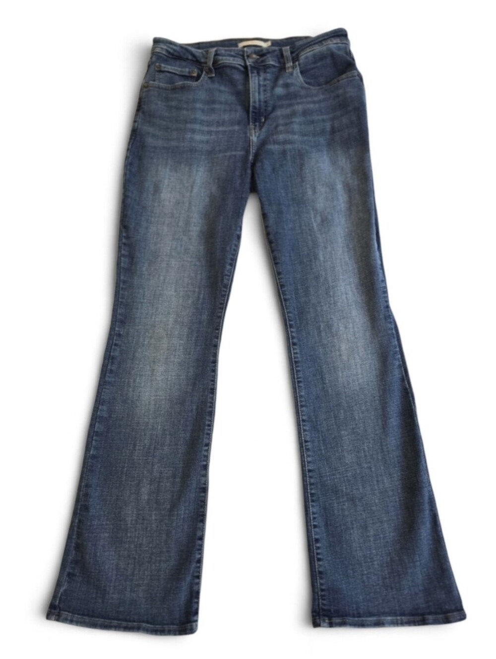 Levi's 725 Classic Blue High Rise Bootcut Women’s Jeans Size 32 Denim W32 L32
